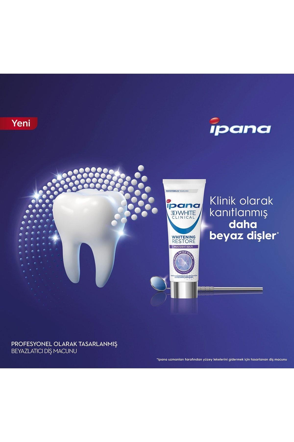 P&GDİŞ MACUNLARIİpana 3D White Clinical Mucizevi Işıltı Diş Macunu 65 ml