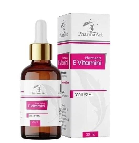 PHARMA ARTSAÇ SERUMLARIPharmaArt Vitamin E 300IU/2ml Damla 30ml