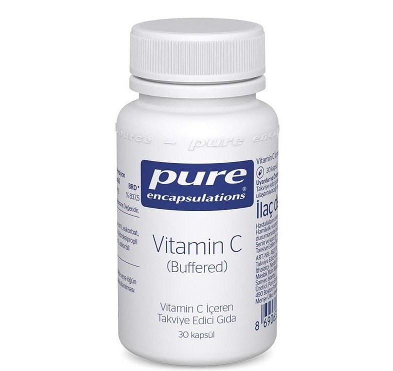 Pure Encapsulations VİTAMİN-MİNERALLERPure Encapsulations Vitamin C Buffered 30 Kapsül