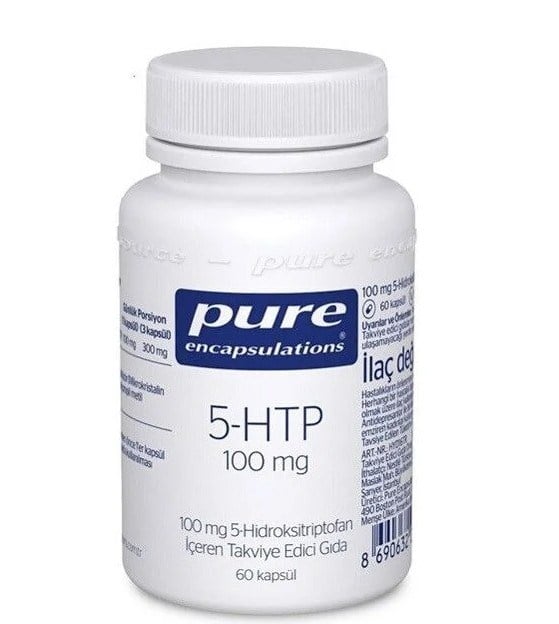 Pure EncapsulationsVİTAMİN-MİNERALLERPure Encapsulations 5 HTP 100 mg 60 Kapsül