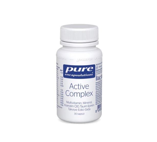 Pure EncapsulationsVİTAMİN-MİNERALLERPure Encapsulations Active Complex 30 Kapsül