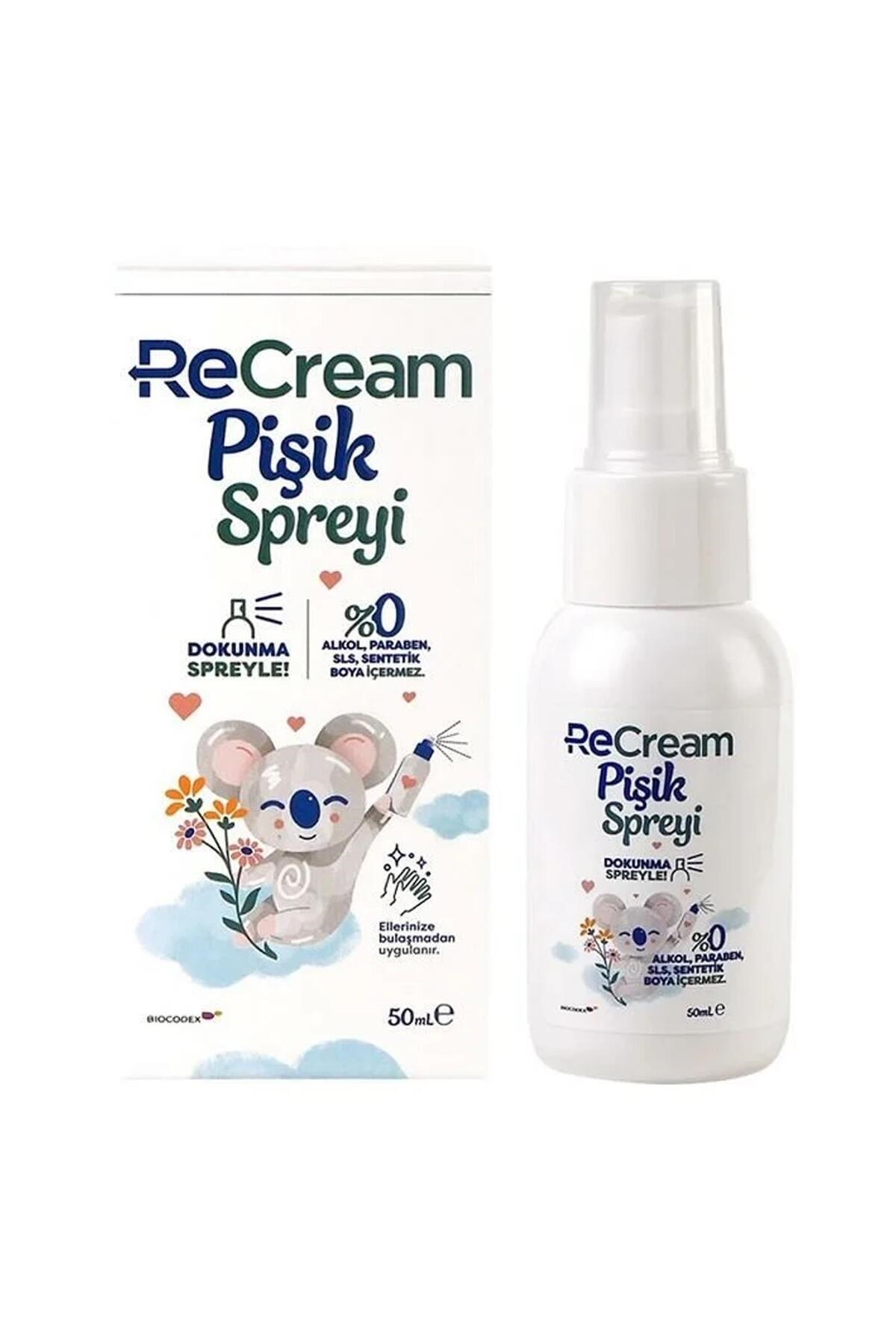 RECREAMPİŞİK KREMLERİReCream Pişik Spreyi 50 ml