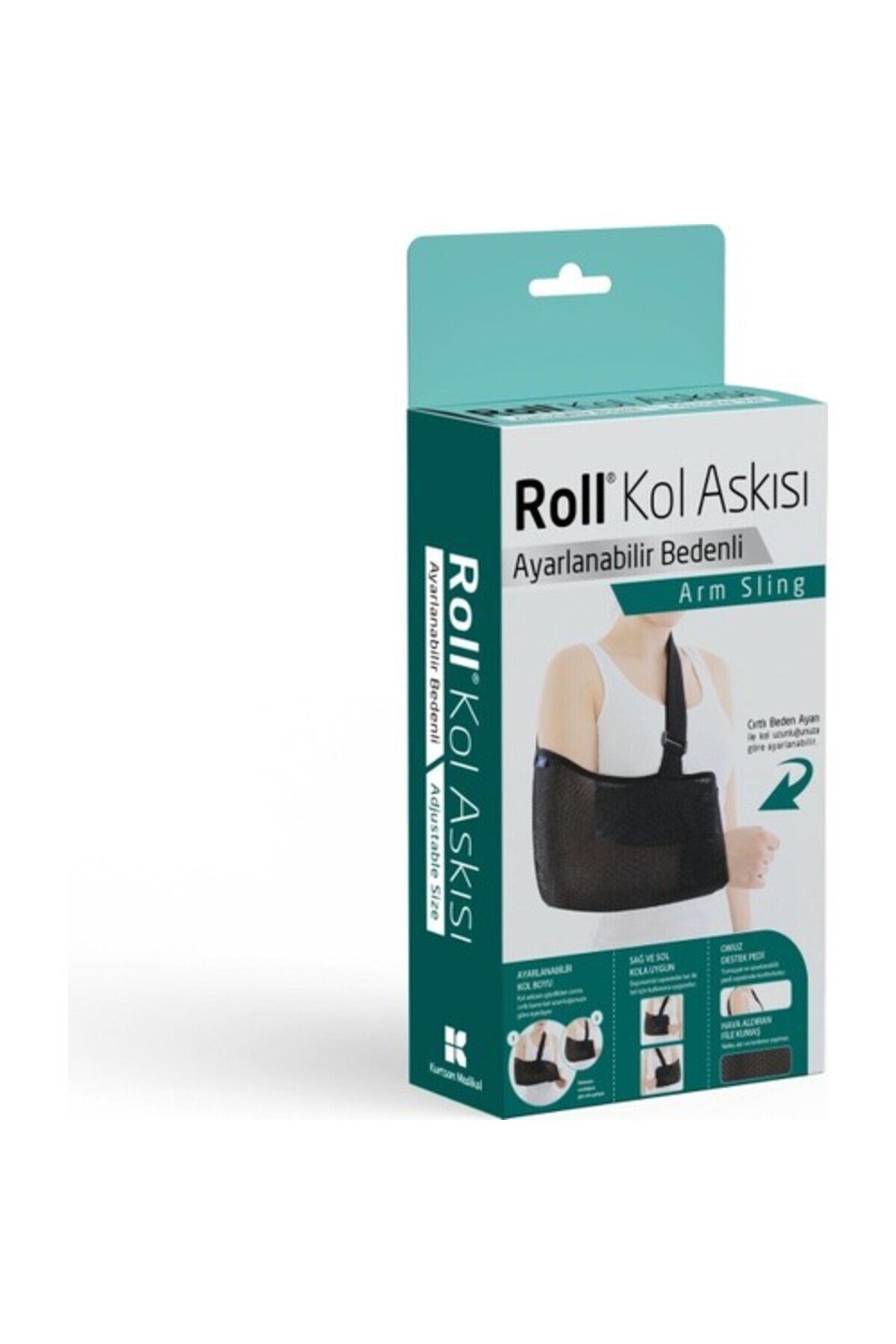 ROLLGENEL SAĞLIK ÜRÜNLERİRoll Kol Askısı Ayarlanabilir Bedenli