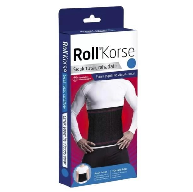 ROLLGENEL SAĞLIK ÜRÜNLERİRoll Korse XLarge - Siyah
