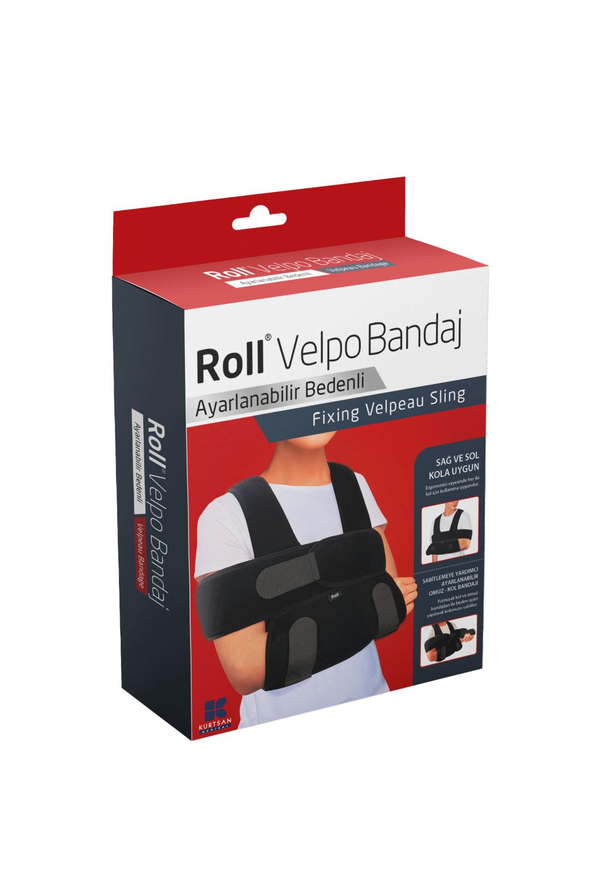 ROLLGENEL SAĞLIK ÜRÜNLERİRoll Velpo Bandaj Ayarlanabilir Bedenli