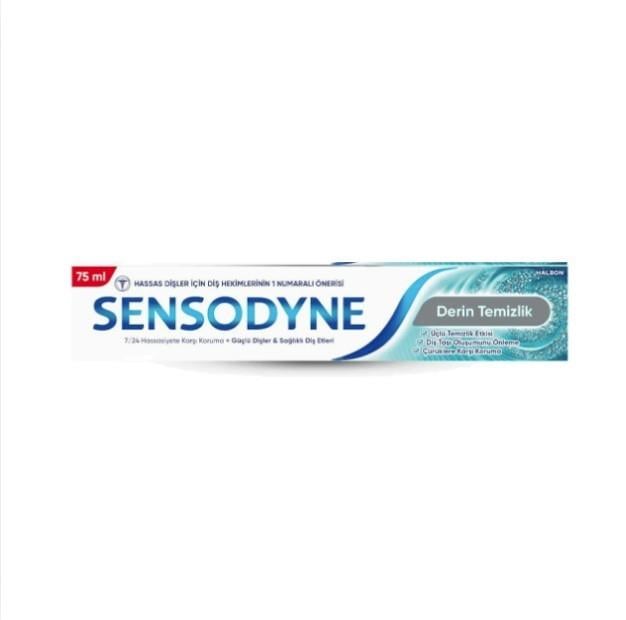 SENSODYNEDİŞ MACUNLARISensodyne Derin Temizlik Diş Macunu 75 ml