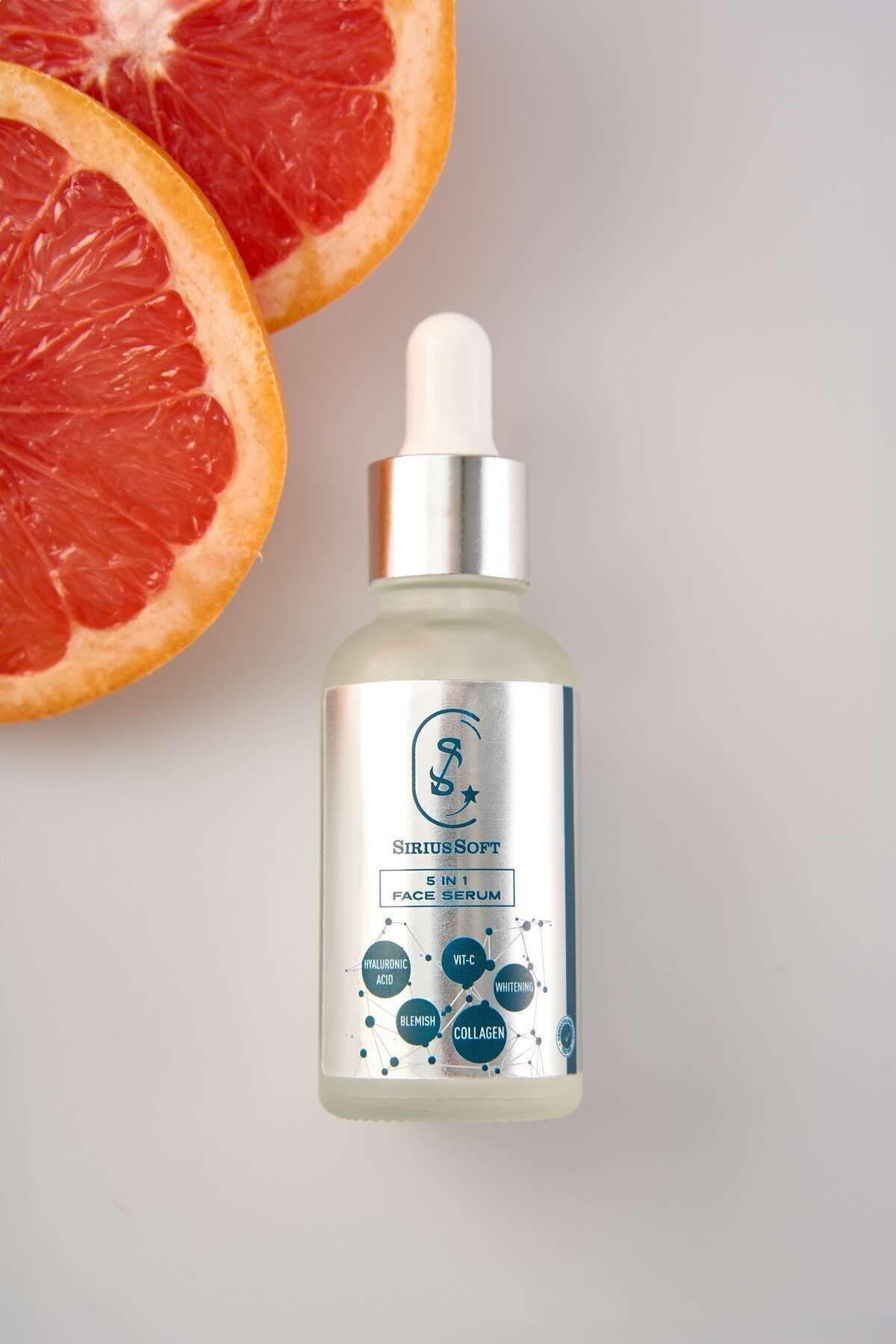 SiriusSoftCİLT BAKIM SERUMLARISiriusSoft 5 in 1 Cilt Bakım Serumu 30 ml 