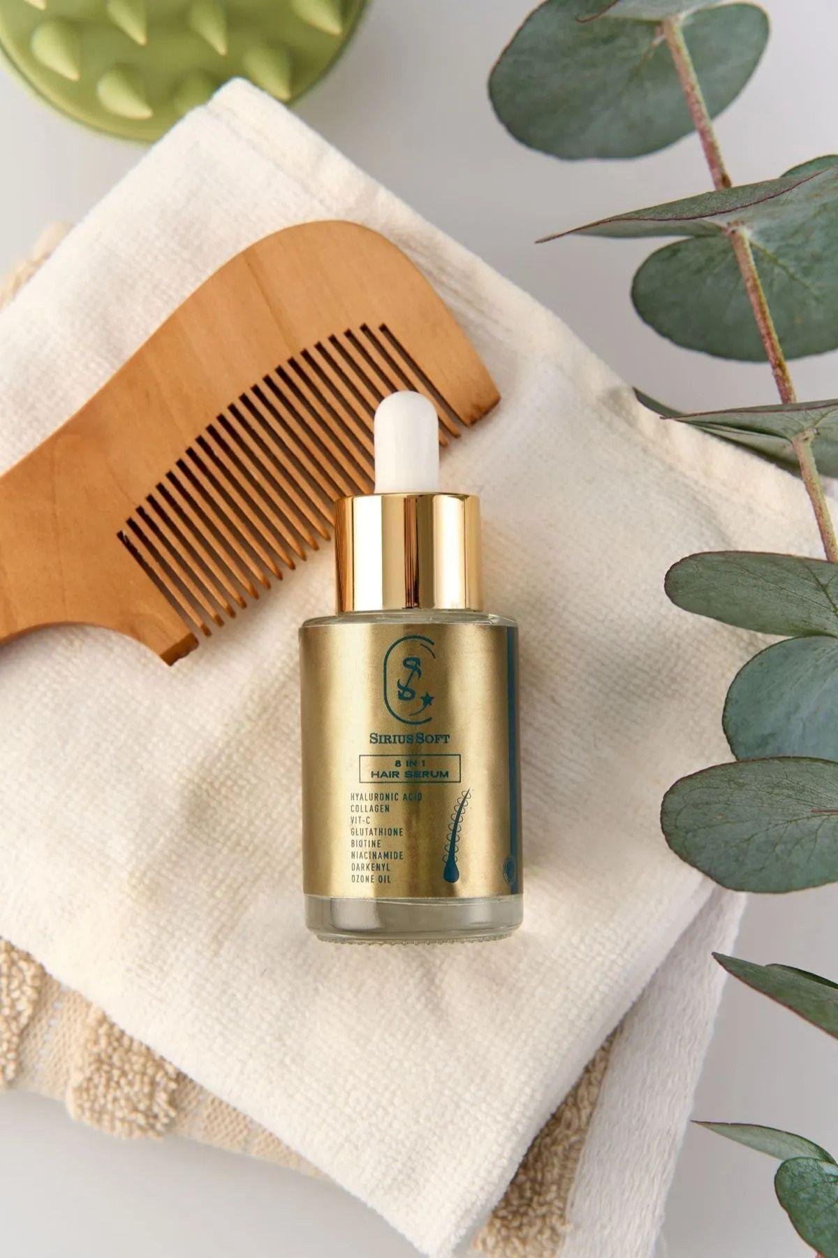SiriusSoftSAÇ SERUMLARISiriusSoft Saç Dökülmesine Karşı Saç Güçlendirici 8 In 1 Saç Serumu