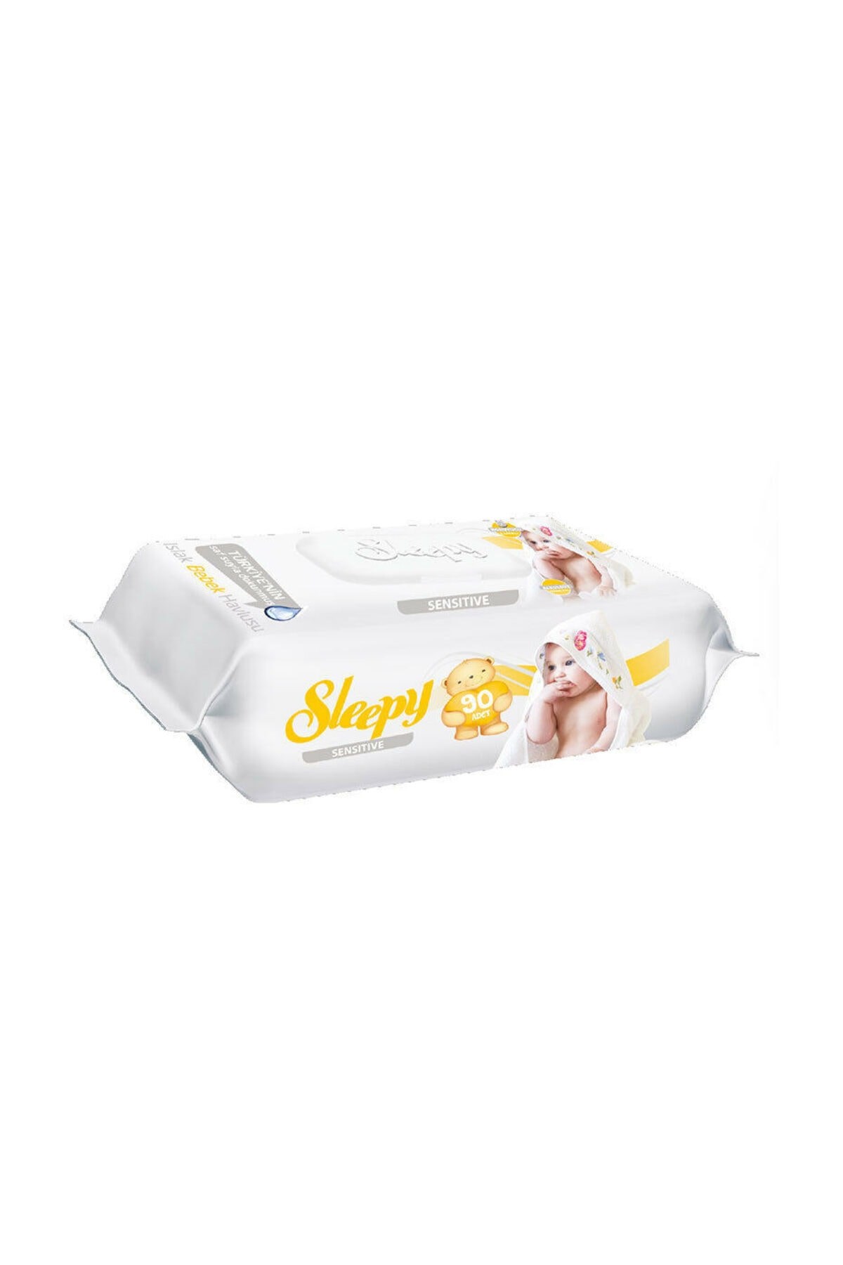 SLEEPYEV BAKIM Sleepy Sensitive Islak Bebek Havluları 90 Yaprak
