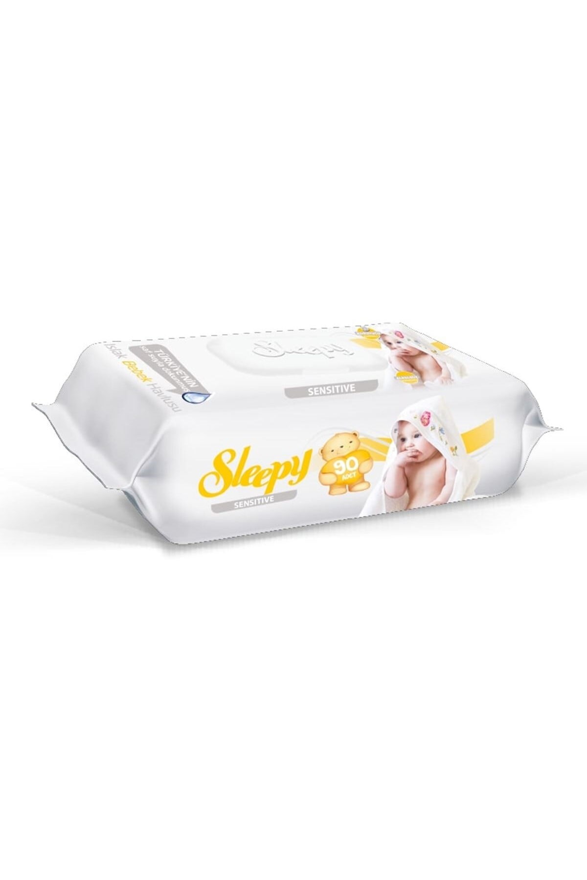 SLEEPYEV BAKIM Sleepy Sensitive Islak Bebek Havluları 90 Yaprak