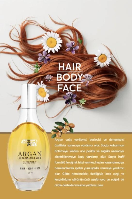 SOFTTOCİLT BAKIM ÜRÜNLERİSoftto Plus Argan İçerikli Saç Vücut ve Cilt Bakım Yağı 120 ml