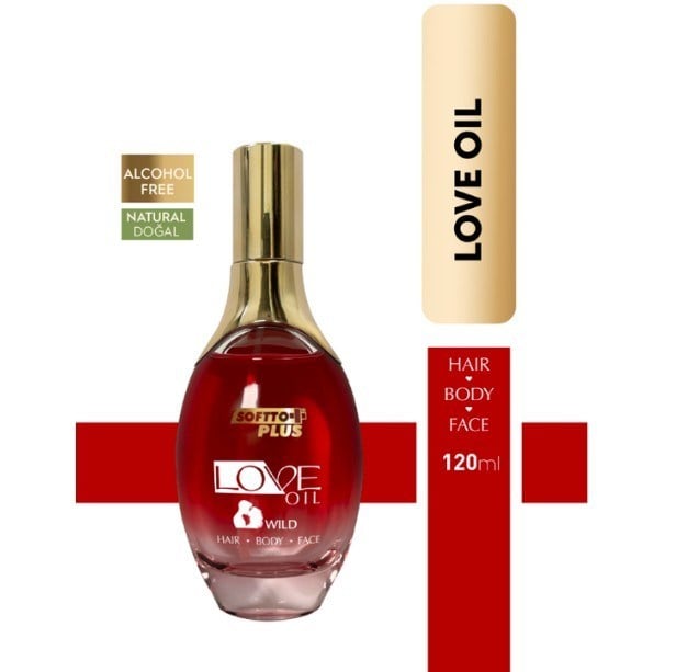 SOFTTONEMLENDİRİCİLERSoftto Plus Love Oil Saç ve Cilt Bakım Yağı 120 ml