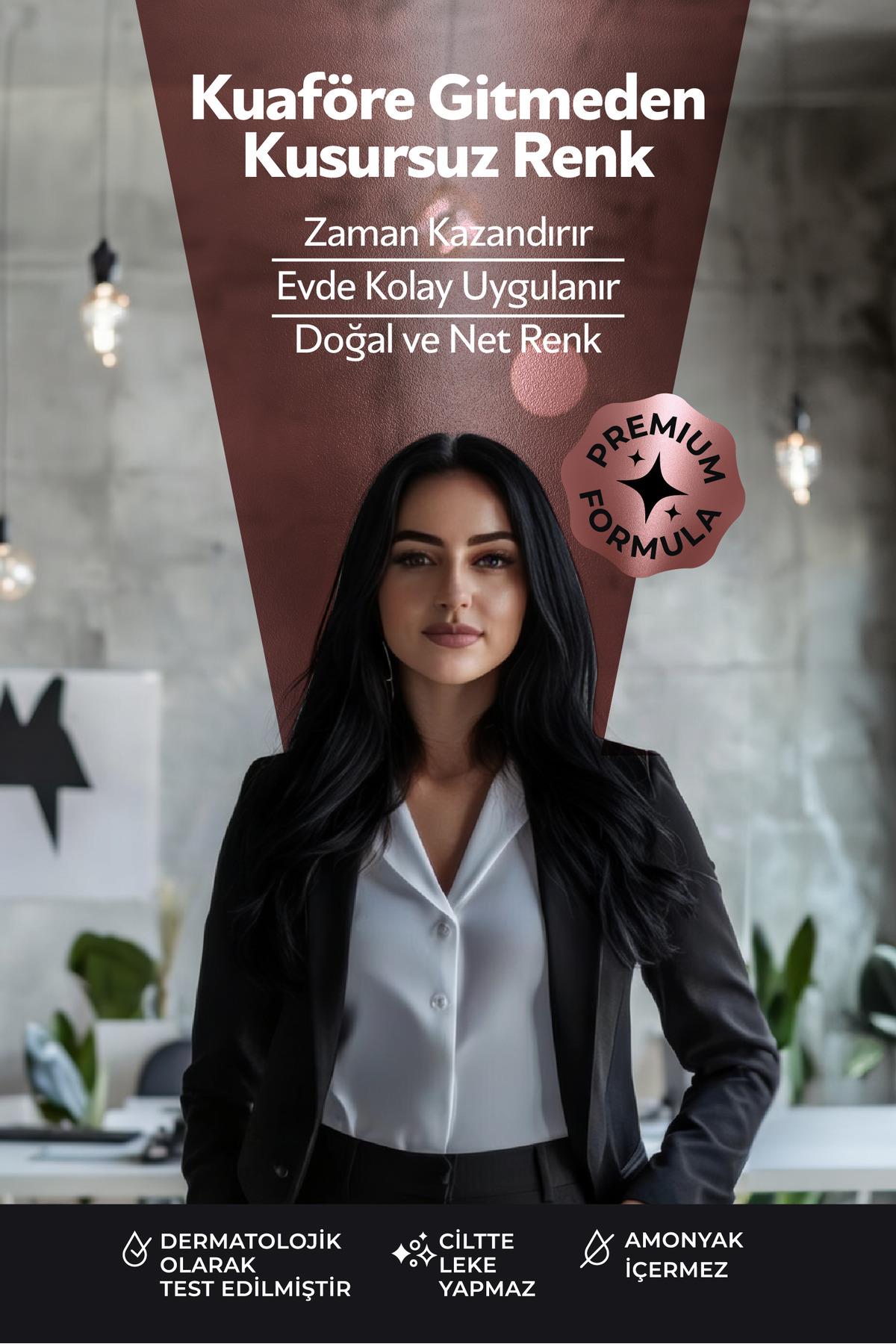 SOFTTOŞAMPUANLARSoftto Plus Expert Woman Black Hair Color / Siyah / Kadınlara Özel Yeni Formül / Doğal Görünüm