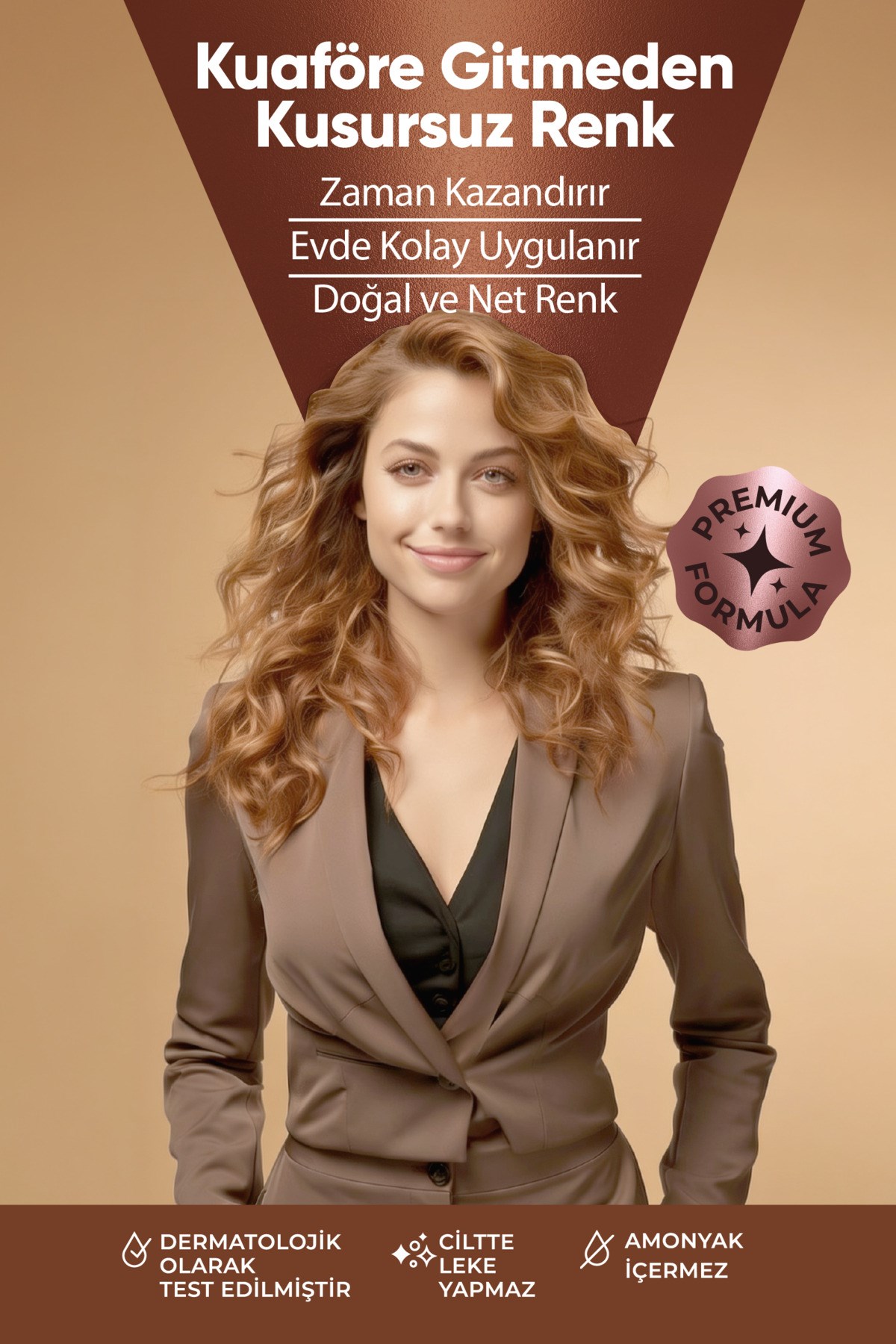 SOFTTOŞAMPUANLARSoftto Plus Expert Women Light Brown Hair Color–Açık  Kahverengi Geliştirilmiş Formül Doğal Görünüm 400 ml