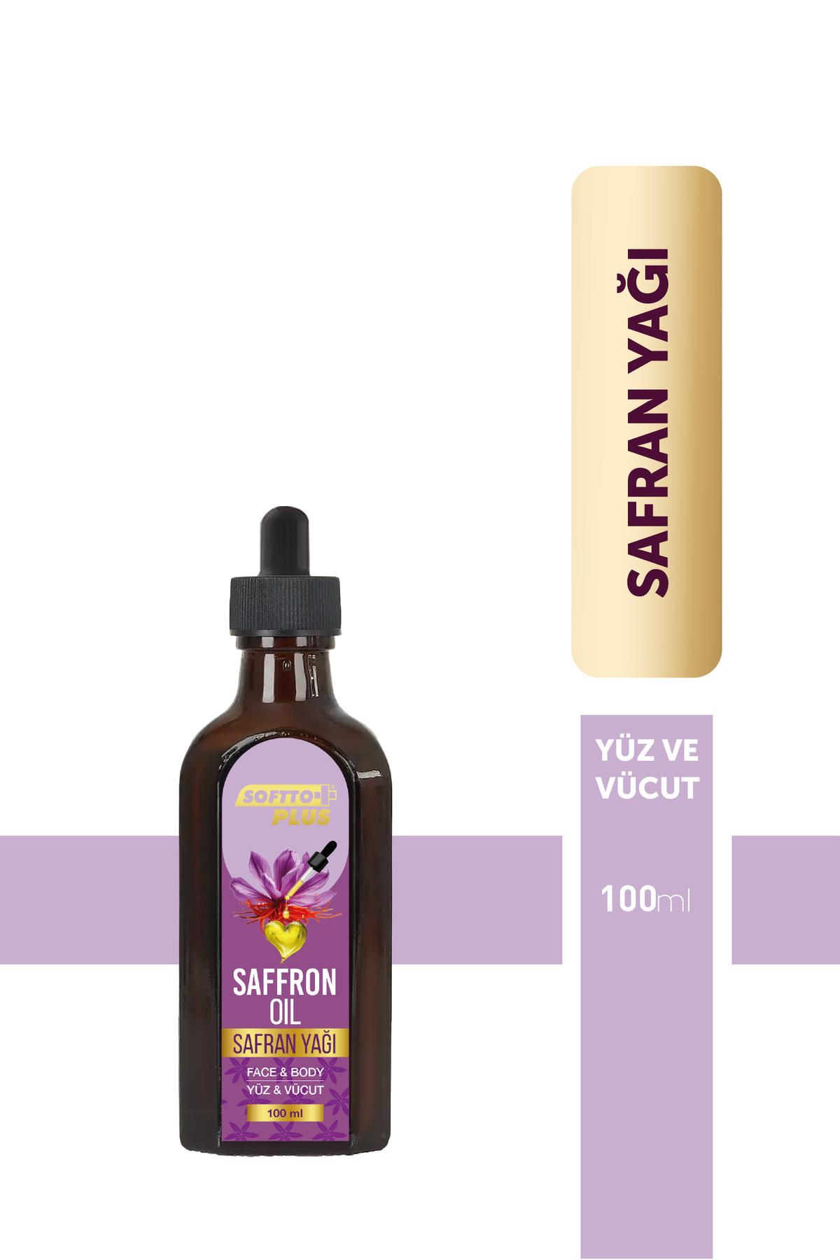 SOFTTOVÜCUT NEMLENDİRİCİLERSoftto Plus Safran Nemlendiren Kırışıklık Görünümünün Azalmasına Yardımcı Yüz ve Vücut Yağ 100 ml