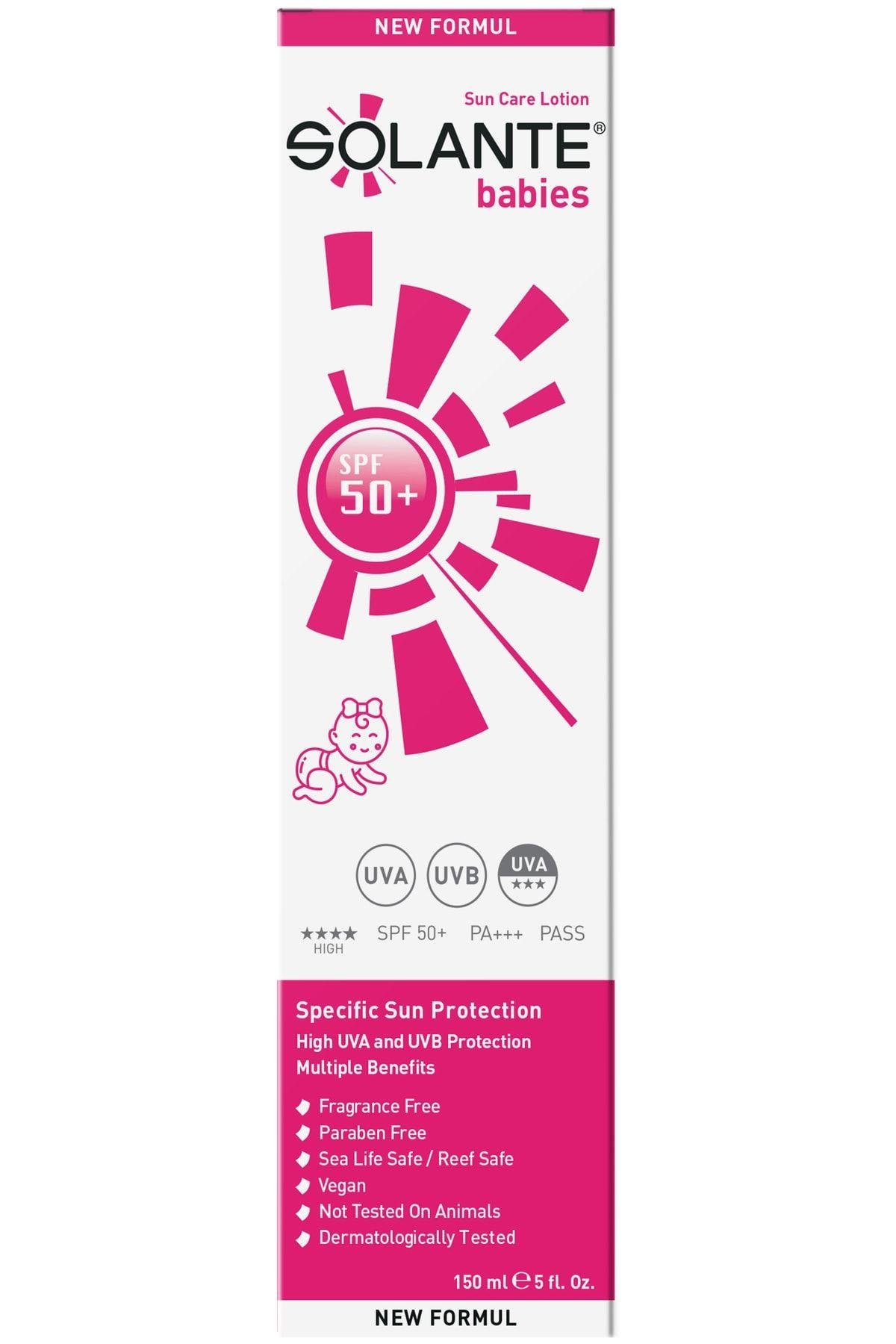 SOLANTEGÜNEŞ ÜRÜNLERİSolante Babies Spf50+ Güneş Losyonu 150 ml