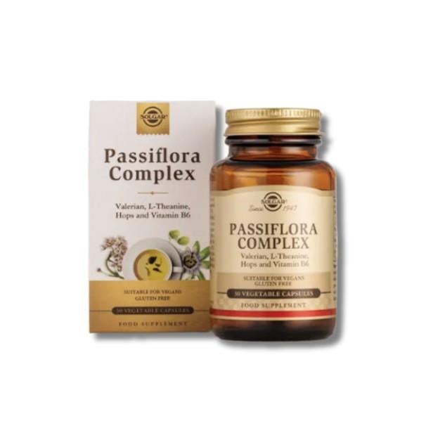 SOLGARBİTKİSEL ÜRÜNLERSolgar Passiflora Complex 30 Kapsül