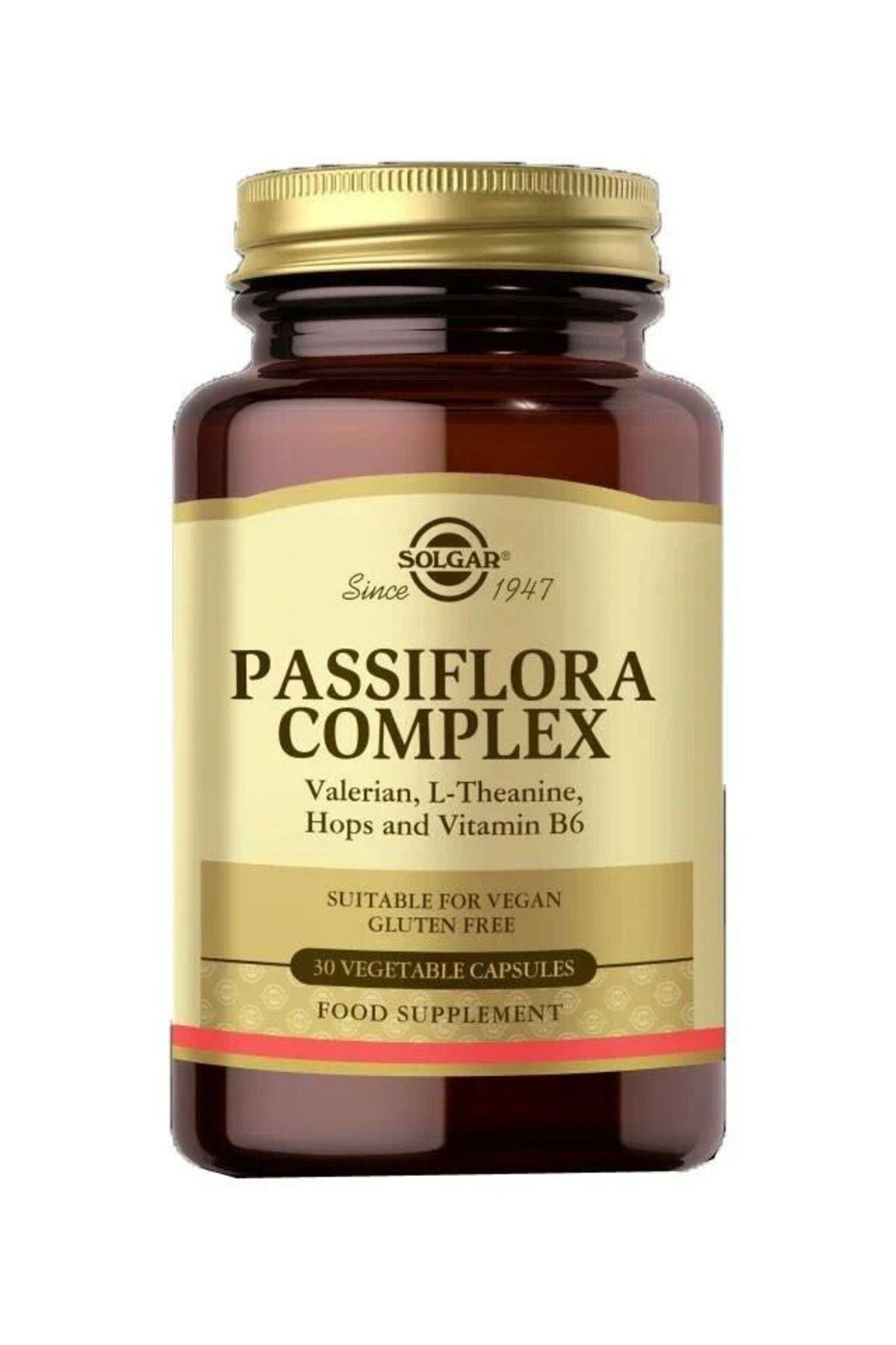 SOLGARBİTKİSEL ÜRÜNLERSolgar Passiflora Complex 30 Kapsül