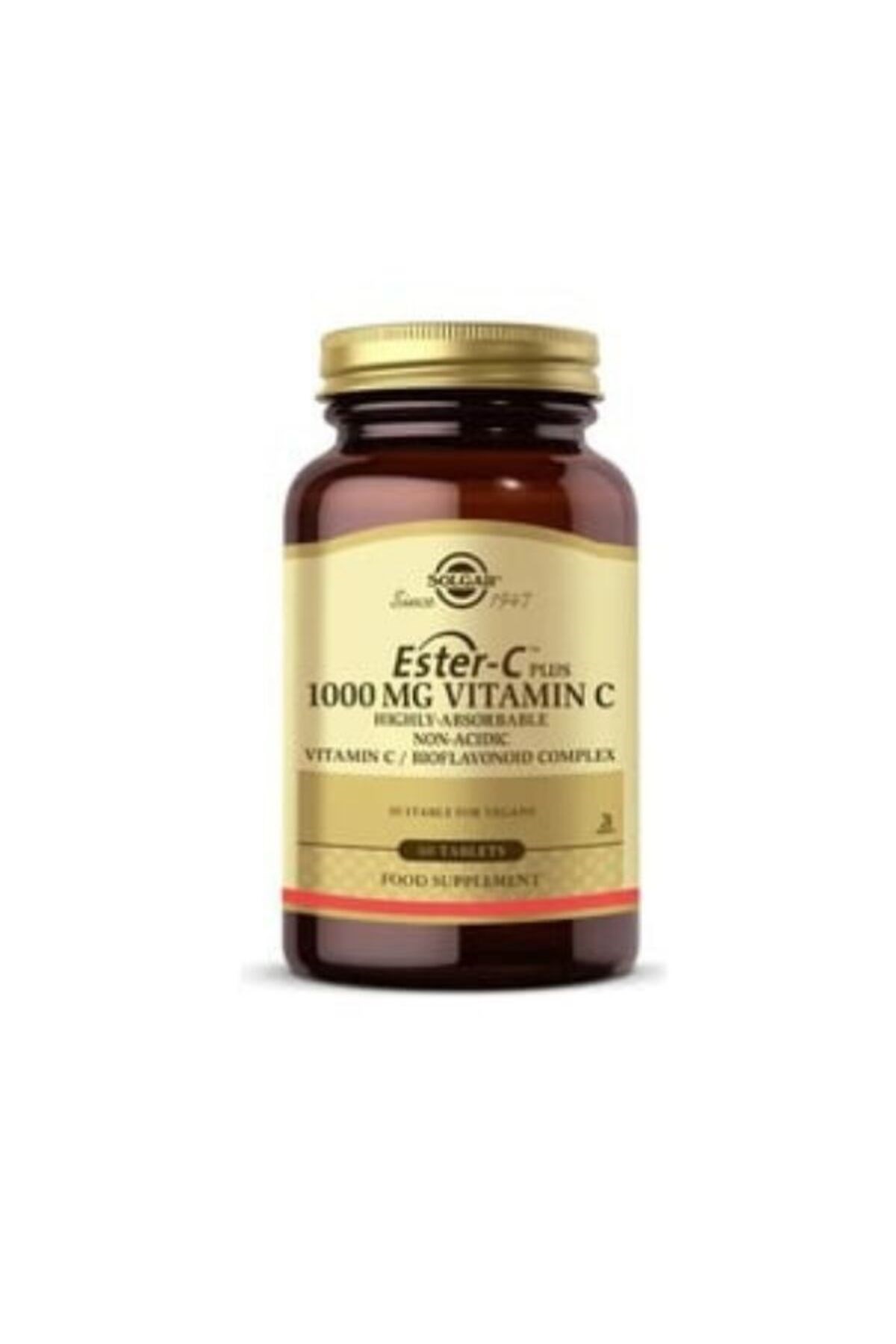 SOLGARVİTAMİN-MİNERALLERSolgar Ester-C Plus 1000 mcg 60 Tablet