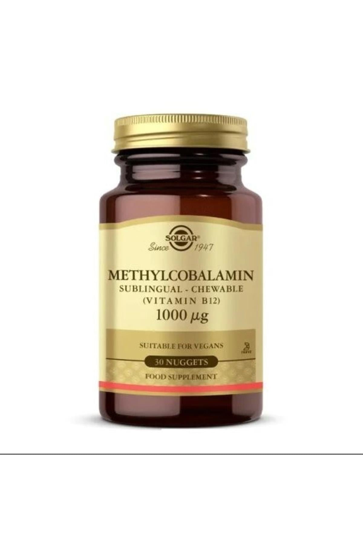 SOLGARVİTAMİN-MİNERALLERSolgar Methylcobalamin 1000 mcg 30 Tablet