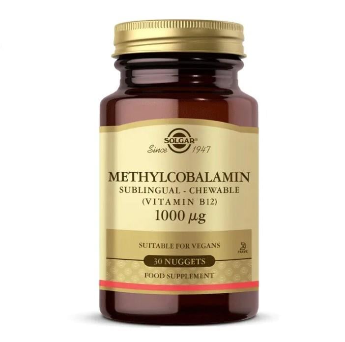 SOLGARVİTAMİN-MİNERALLERSolgar Methylcobalamin 1000 mcg 30 Tablet