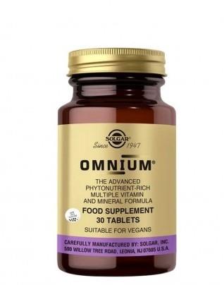 SOLGARVİTAMİN-MİNERALLERSolgar Omnium 30 Tablet