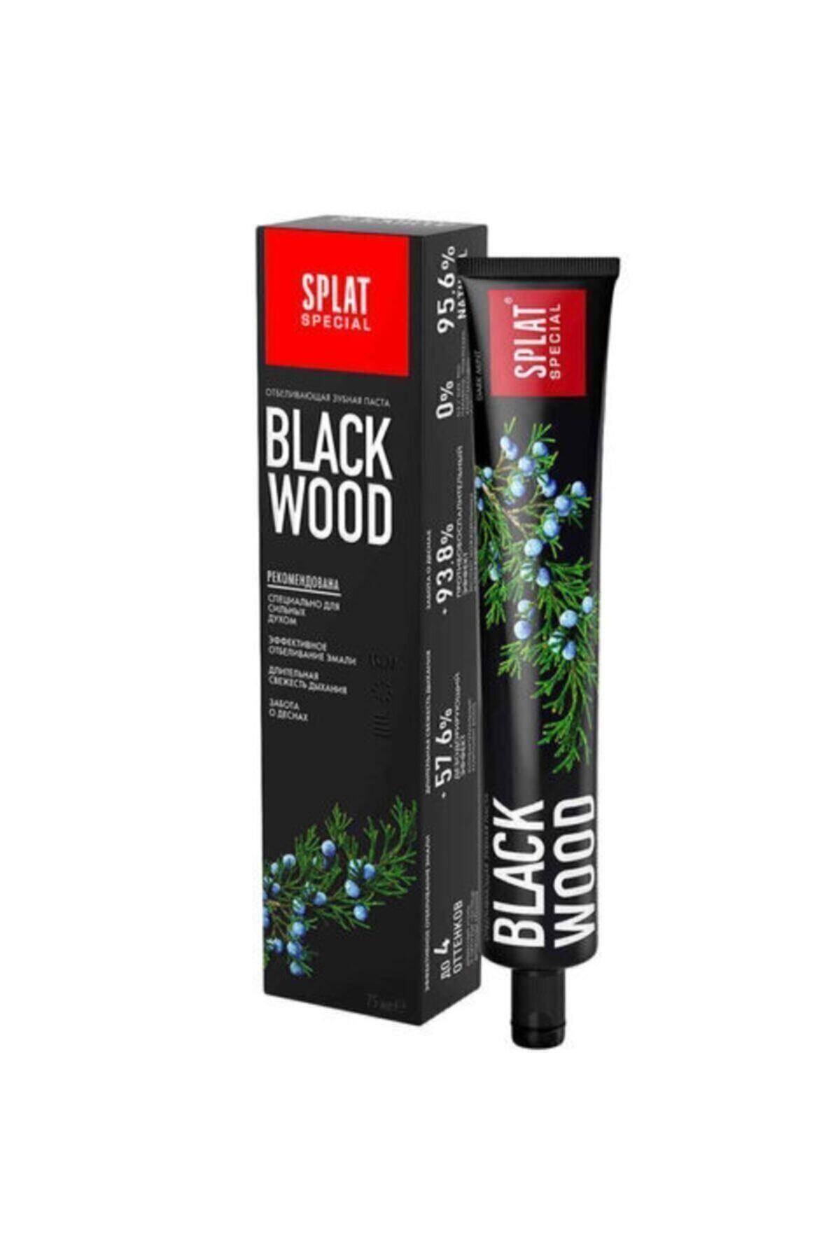 SPLATDİŞ MACUNLARISplat Special Blackwood Diş Macunu 4 Ton Beyaz 75 ml