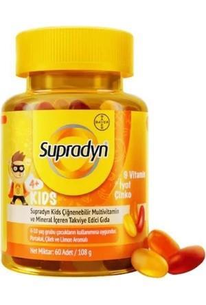 SUPRADYNVİTAMİN-MİNERALLERSupradyn Kids 60 Tablet