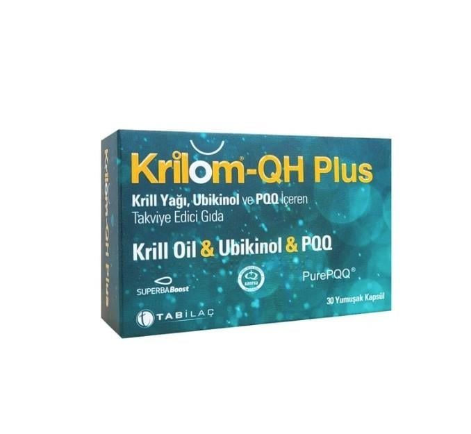 TAB İLAÇOMEGA-3 / BALIK YAĞLARIKrilom-QH Plus 30 Yumuşak Kapsül
