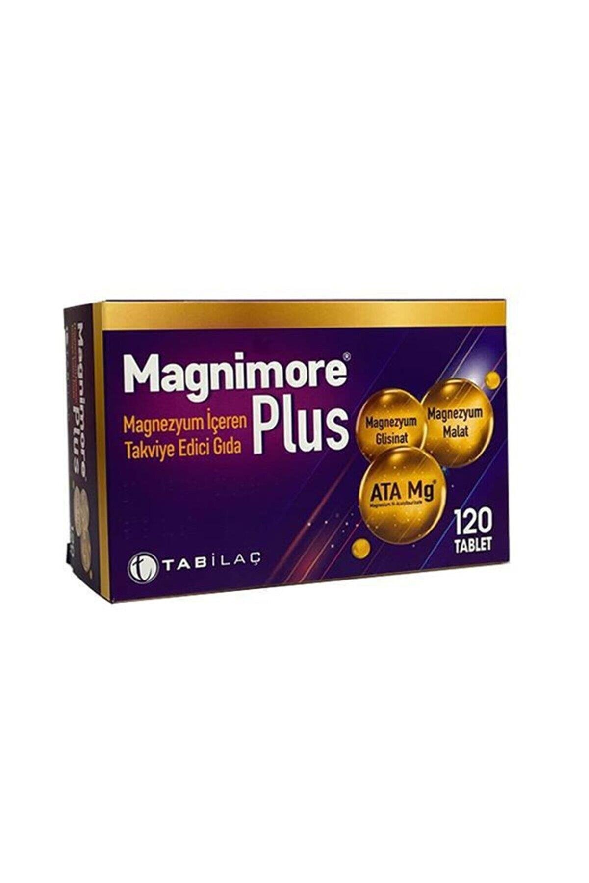 TAB İLAÇVİTAMİN-MİNERALLERMagnimore Plus 120 Tablet