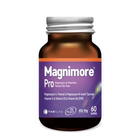 TAB İLAÇVİTAMİN-MİNERALLERMagnimore Pro 60 Kapsül