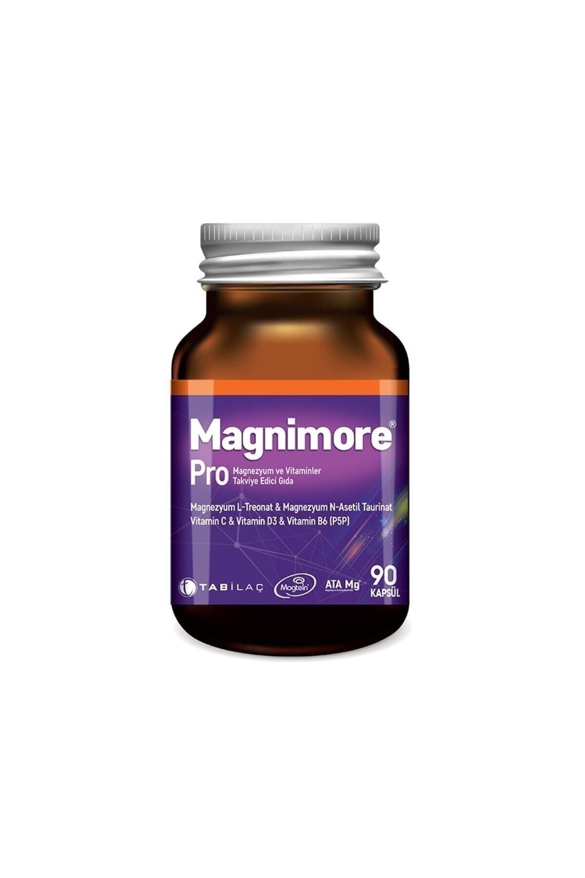 TAB İLAÇVİTAMİN-MİNERALLERMagnimore Pro 90 Kapsül
