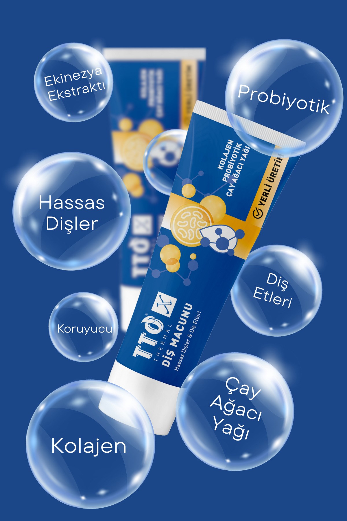 TTODİŞ MACUNLARITTO X Probiyotik Hassas Dişler İçin Diş Macunu 75 ml