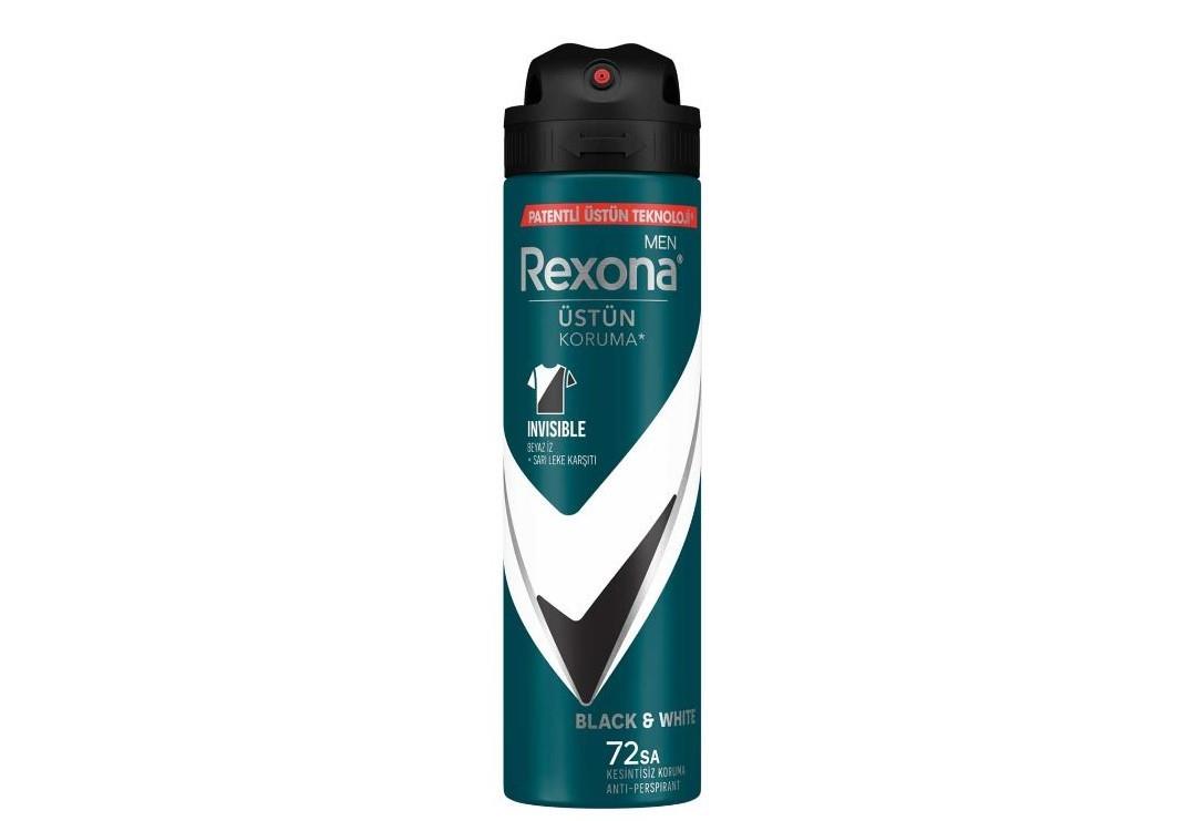 UNILEVERDEODORANT & ROLL-ONRexona Erkek Invisible Black White Deodorant 150 ml