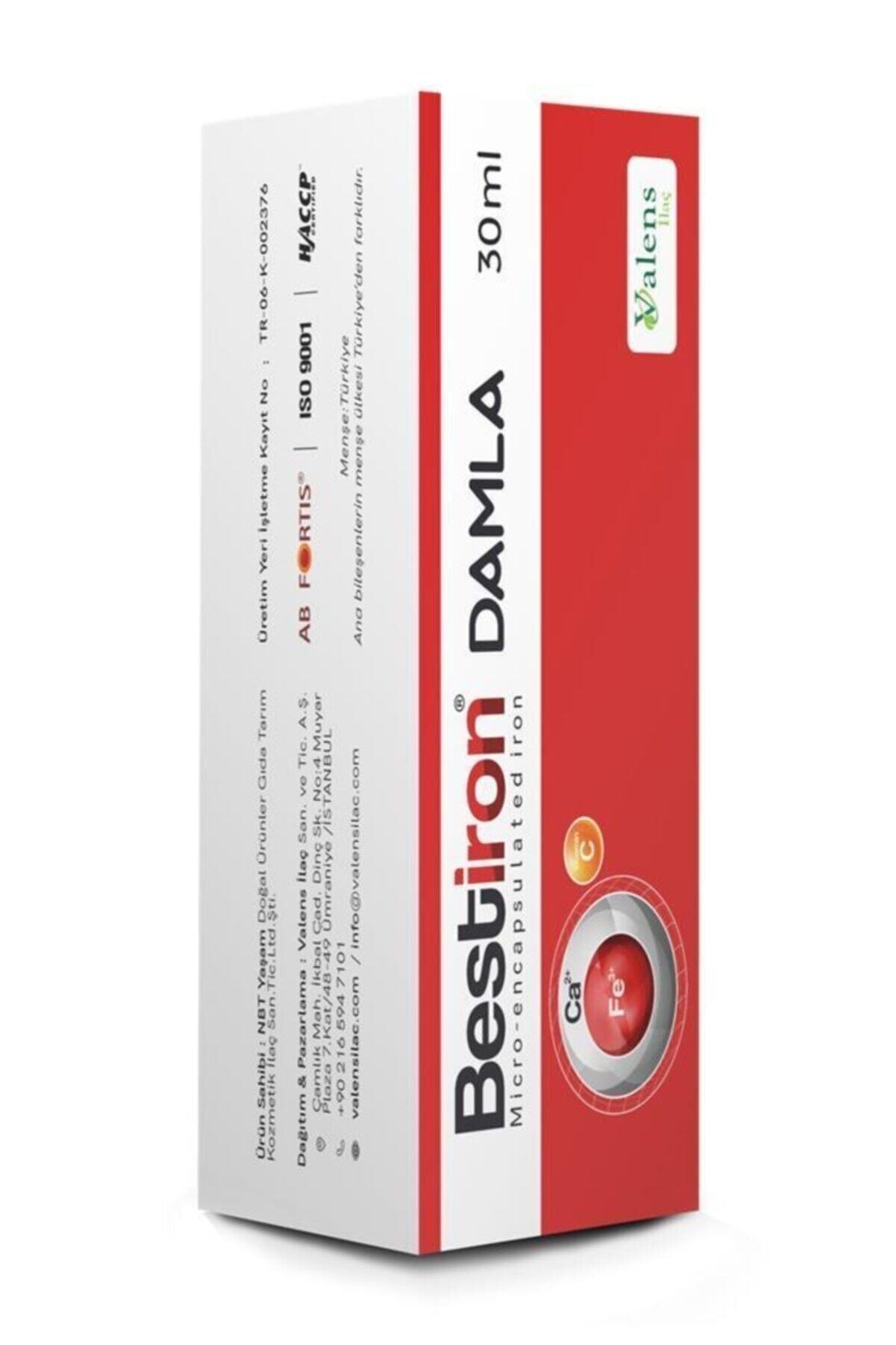 VALENSVİTAMİN-MİNERALLERBestiron Damla 30 ml