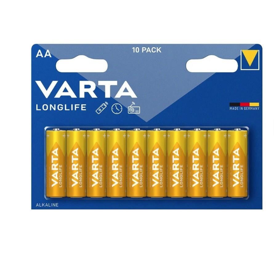 VARTAPİLLERVarta Longlife Alkalin AA Kalem Pil 10'lu Paket