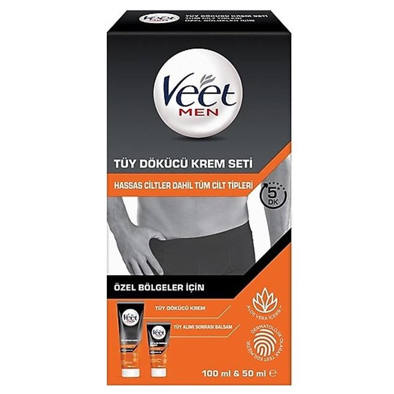 VEetTÜY DÖKÜCÜLER VE GİDERİCİLERVeet Men Tüy Dökücü Krem 100 ml + Balsam 50 ml