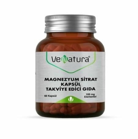 VENATURAVİTAMİN-MİNERALLERVenatura Magnezyum Sitrat 60 Kapsül