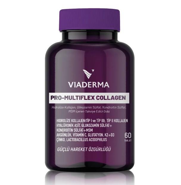 VİADERMAKOLAJENLERViaderma Multiflex Colajen 60 Tablet