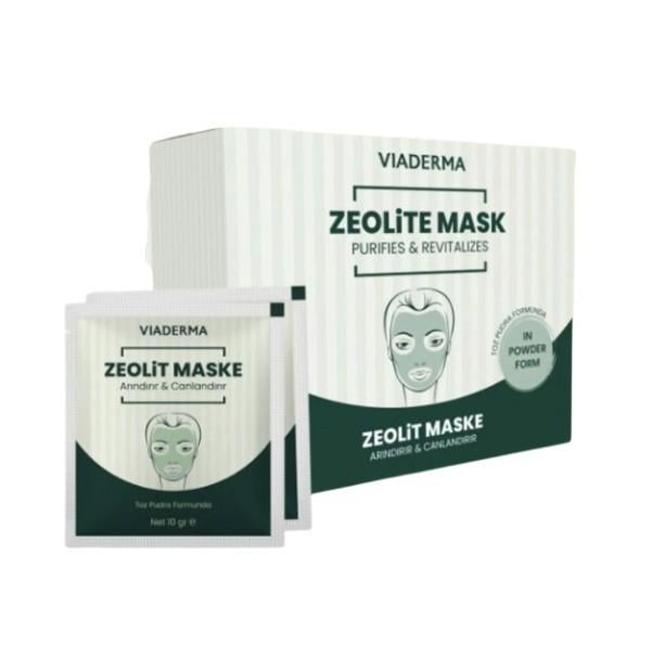 VİADERMAYÜZ TEMİZLEYİCİLERViaderma Zeolite Maske 15 Saşe x 10 gr