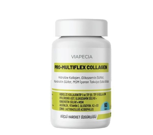 VİAPECİAKOLAJENLERViapecia Pro-Multiflex Collagen 60 Tablet