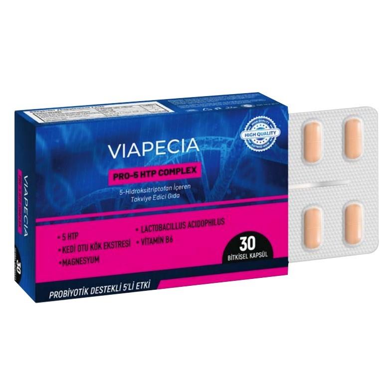VİAPECİAVİTAMİN-MİNERALLERViapecia Pro 5-Htp Complex 30 Kapsül