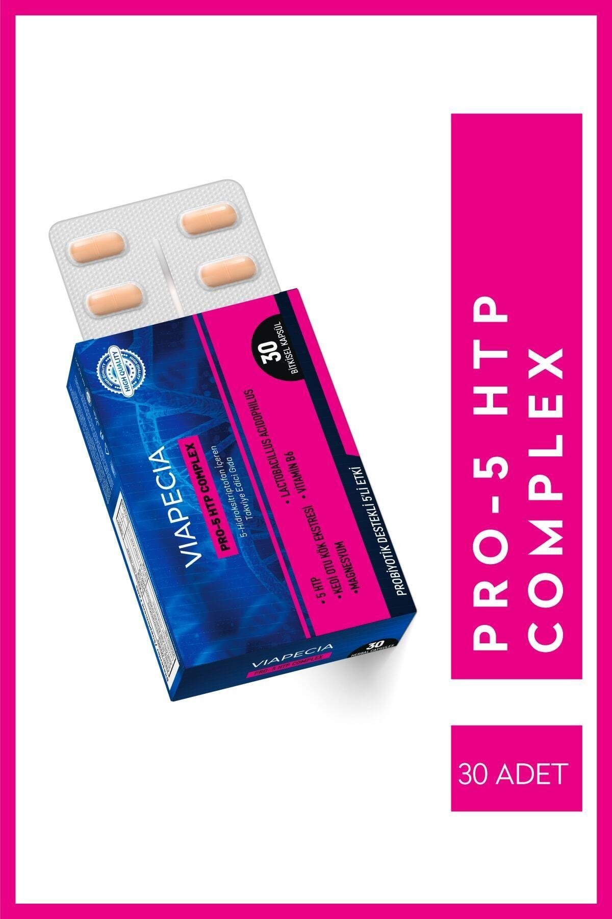 VİAPECİAVİTAMİN-MİNERALLERViapecia Pro 5-Htp Complex 30 Kapsül