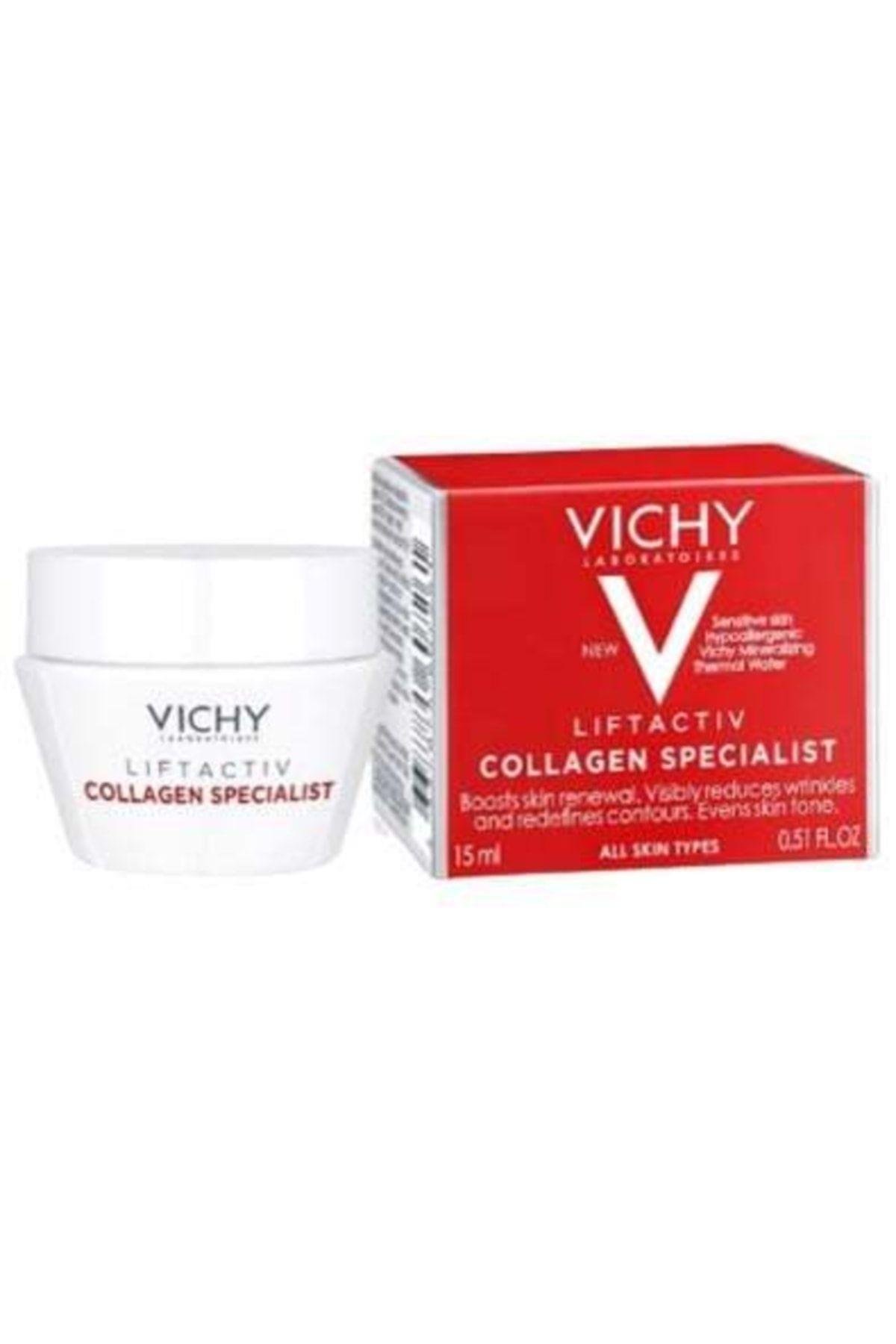VichyNEMLENDİRİCİLERVichy Liftactiv Collagen Specialist Kolajen Bakım Kremi 15 ml