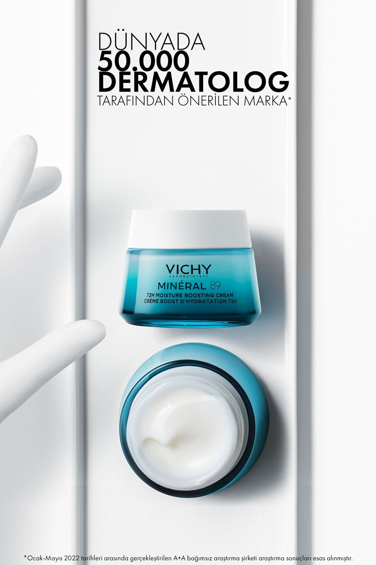 VichyNEMLENDİRİCİLERVichy Mineral 89 Light Cream 50 ml