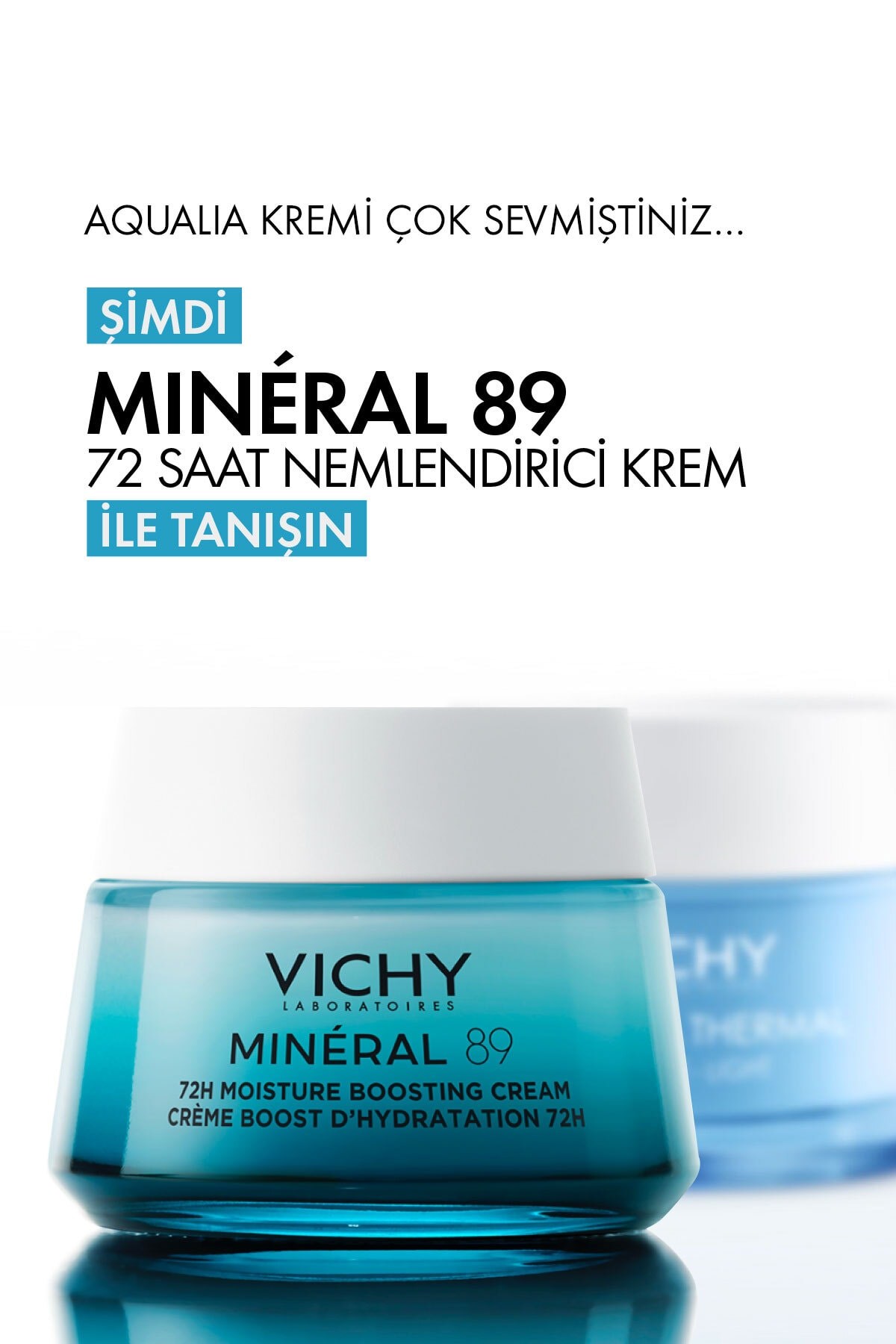 VichyNEMLENDİRİCİLERVichy Mineral 89 Light Cream 50 ml