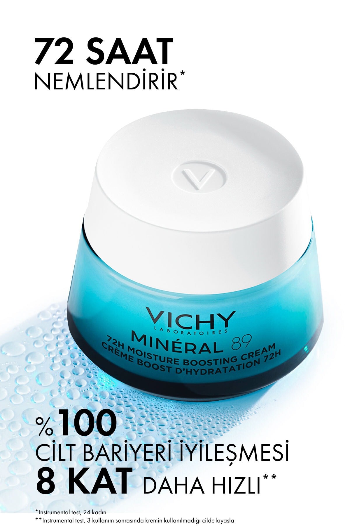 VichyNEMLENDİRİCİLERVichy Mineral 89 Light Cream 50 ml