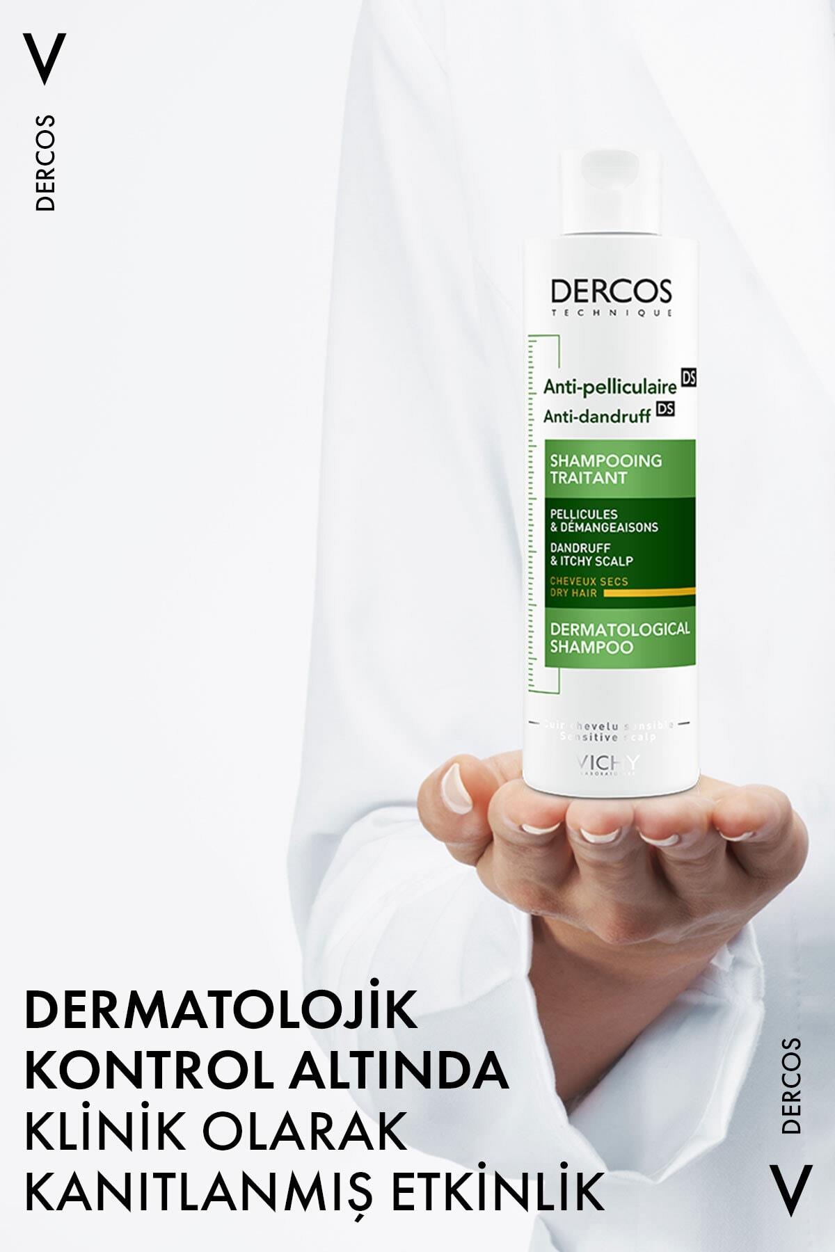 VichyŞAMPUANLARVichy Dercos Anti-Dandruff Şampuan Kepek Karşıtı Kuru Saçlar İçin 200 ml