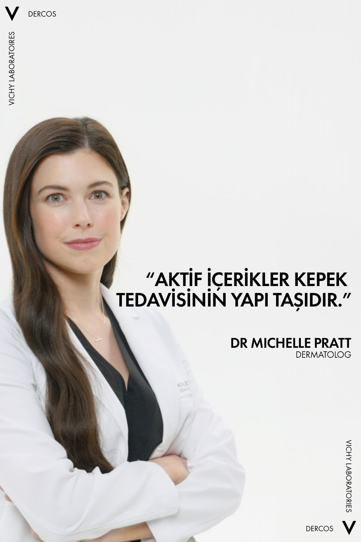 VichyŞAMPUANLARVichy Dercos Anti Dandruff 2’si 1 Arada Tüm Saç Tipleri İçin Kepek Karşıtı ve Nemlendirici Şampuan 390 ml