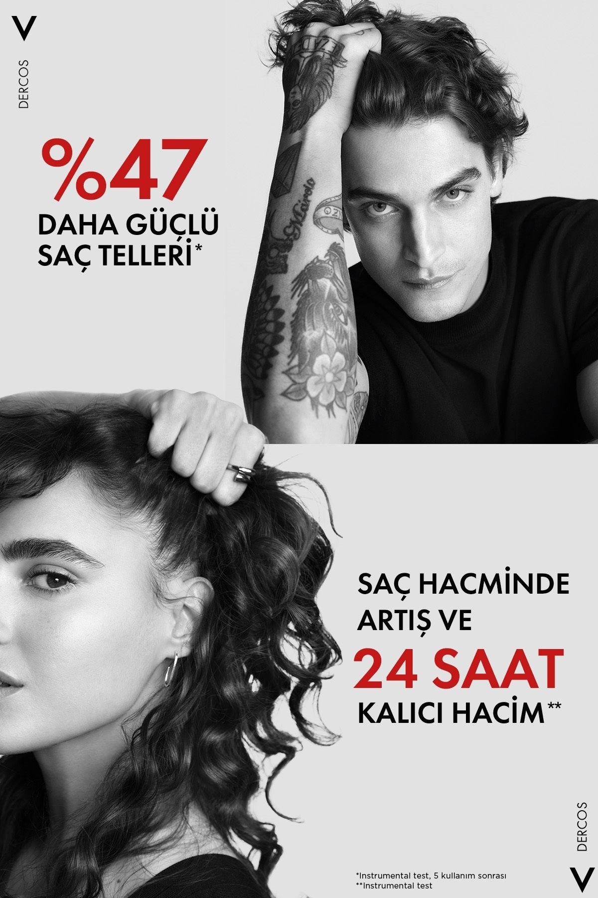VichyŞAMPUANLARVichy Dercos Energising Saç Dökülmesine Karşı Şampuan 500 ml